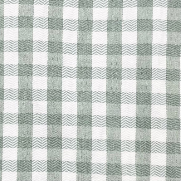 Sky & Sparrow Green Gingham Lightweight Open Tie-Back Mini Slip Dress Size XL - Picture 5 of 10